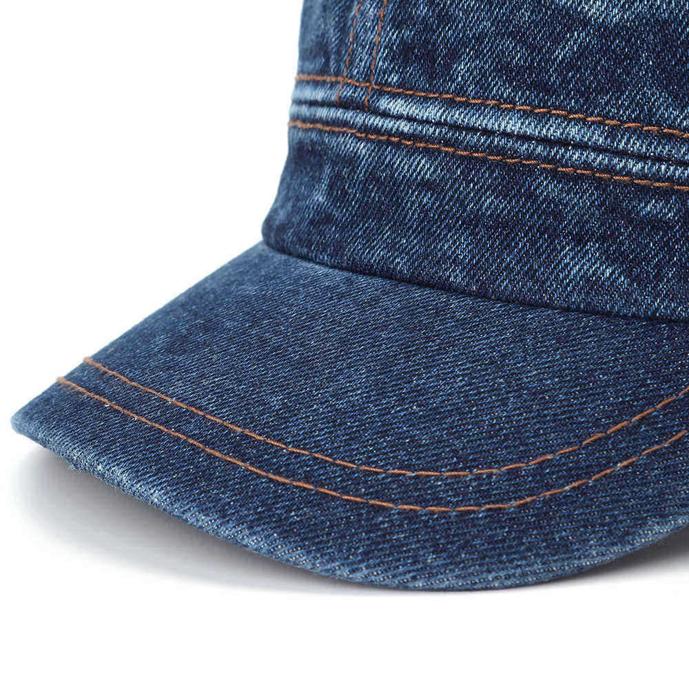 Unisex-Denim-Vintage-Flat-Hats-Outdoor-Sport-Army-Hat-Adjustable-Baseball-Caps-1512670