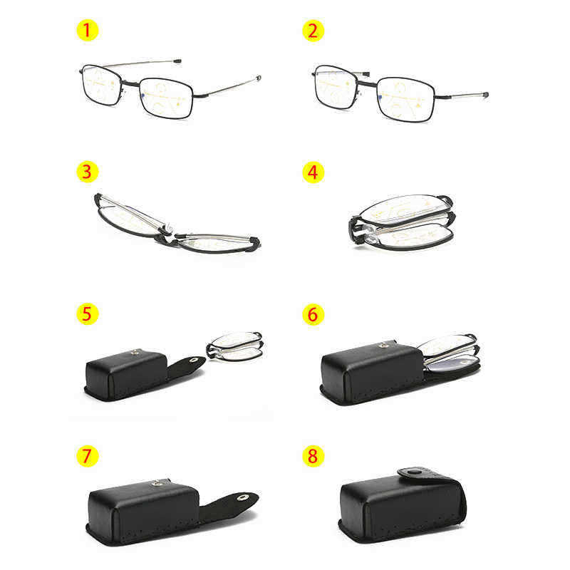 Unisex-Foldable-Discolored-Anti-Blue-Light-Multi-focus-Anti-fatigue-Flexible-Square-Reading-Glasses-1435785