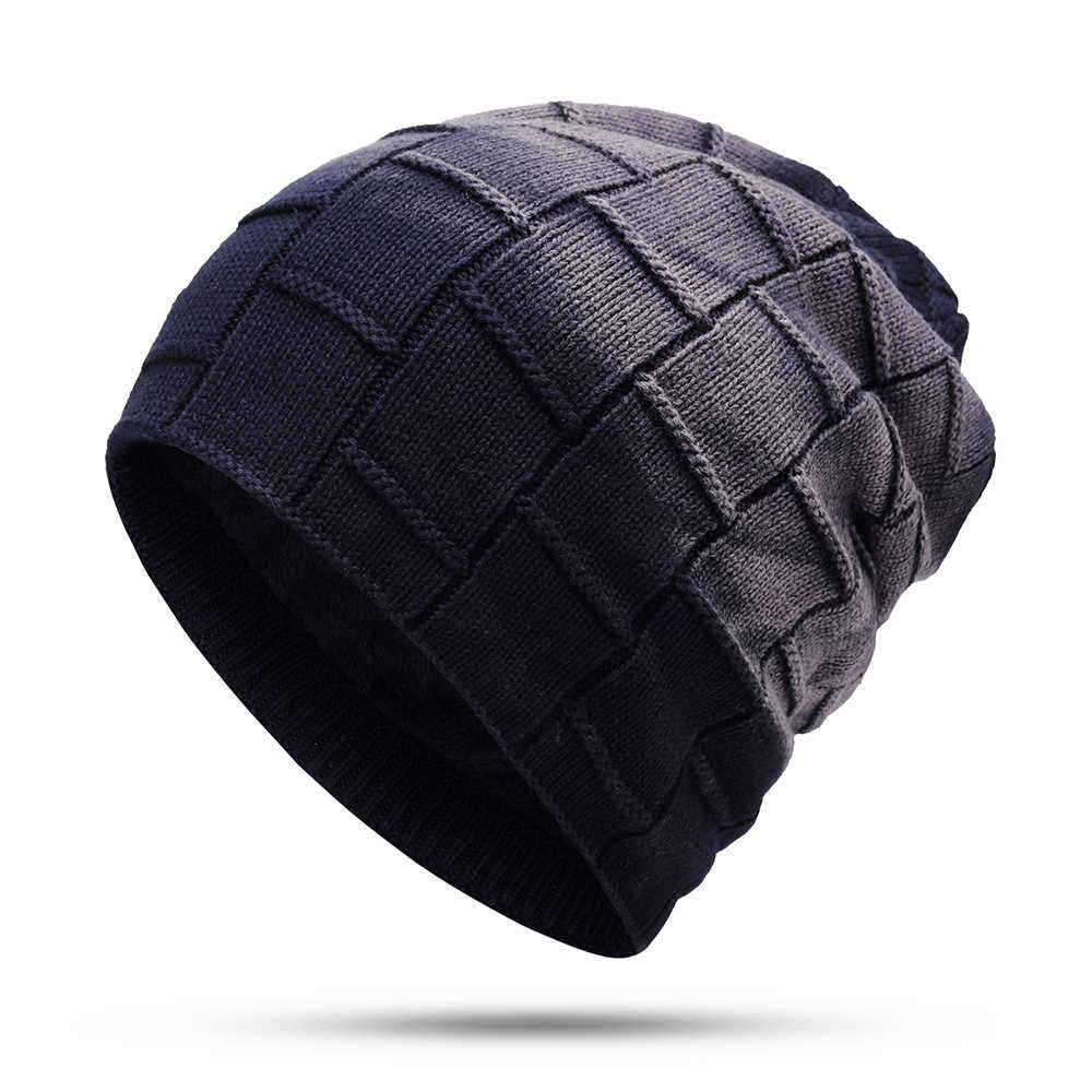 Unisex-Knit-Beanie-Hat-Gradient-Dyeing-Headgear-Warm-Earmuffs-Pile-Cap-1382424