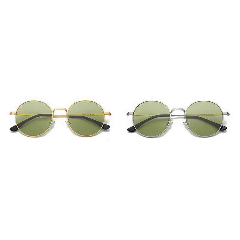 Unisex-Light-Metal-Anti-blue-Light-Polarized-Light-Vogue-Circle-Clear-Lens-Glasses-Sunglasses-1435852