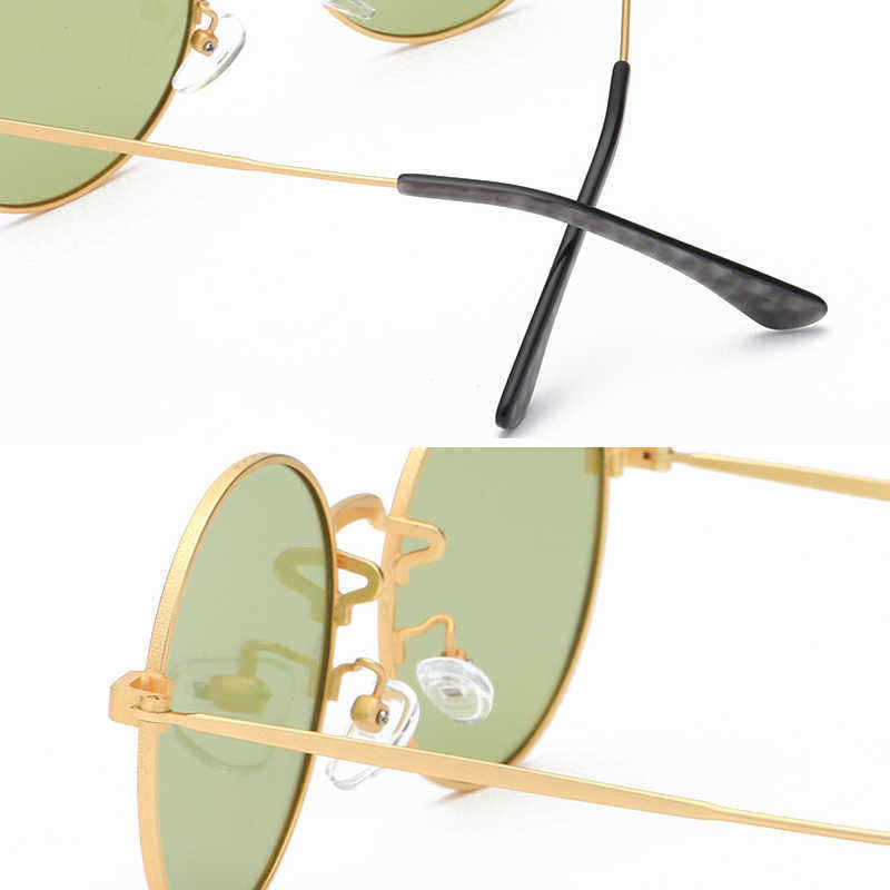 Unisex-Light-Metal-Anti-blue-Light-Polarized-Light-Vogue-Circle-Clear-Lens-Glasses-Sunglasses-1435852