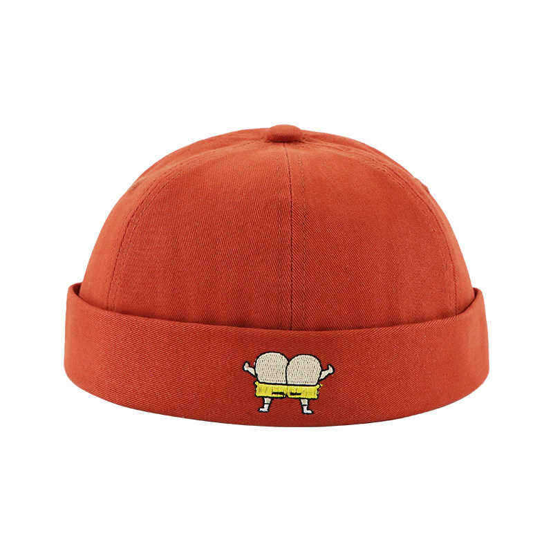 Unisex-Melon-Hat-Summer-Thin-Section-Hip-Hop-Landlord-Hat-Retro-Leisure-Street-Brimless-Hats-1542981