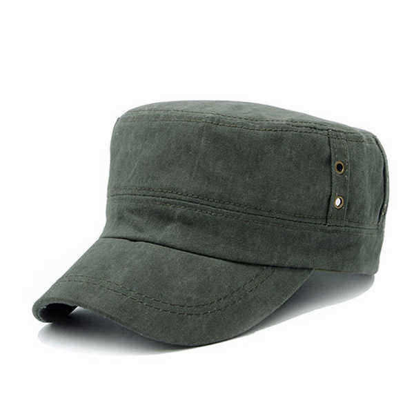 Unisex-Men-Women-Cotton-Blend-Military-Army-Baseball-Cap-Flat-Buckle-Adjustable-Snapback-Hat-1068024