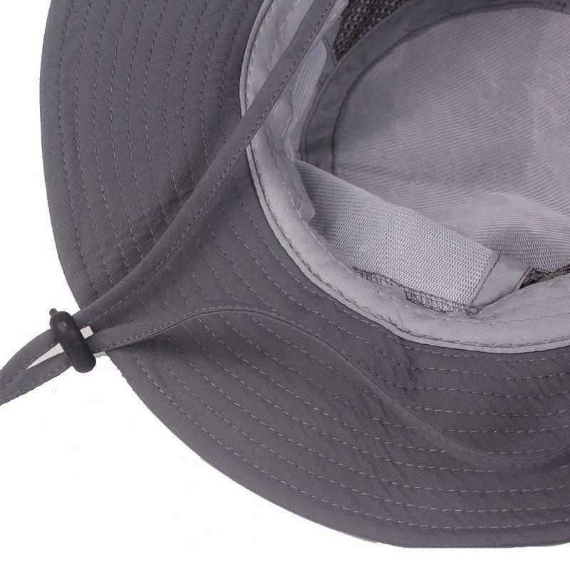 Unisex-Mesh-Foldable-Bucket-Hat-Outdoor-Mountaineering-Hat-Big-Visor-Sun-Hat-Travel-Cap-1443509