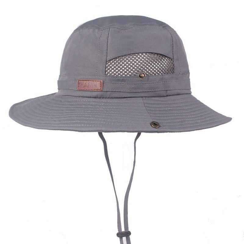 Unisex-Mesh-Foldable-Bucket-Hat-Outdoor-Mountaineering-Hat-Big-Visor-Sun-Hat-Travel-Cap-1443509