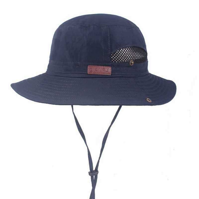 Unisex-Mesh-Foldable-Bucket-Hat-Outdoor-Mountaineering-Hat-Big-Visor-Sun-Hat-Travel-Cap-1443509