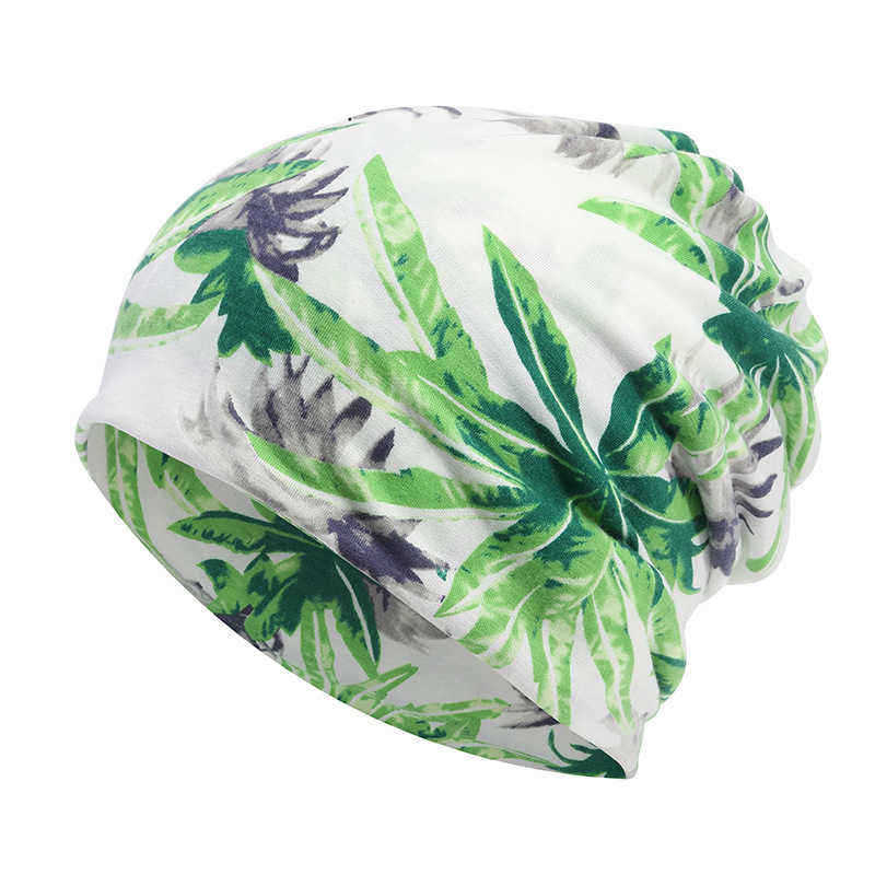 Unisex-Multipurpose-Tree-Print-Cotton-Headpiece-Scarf-Cap-Soft-Warm-Beanie-1394448