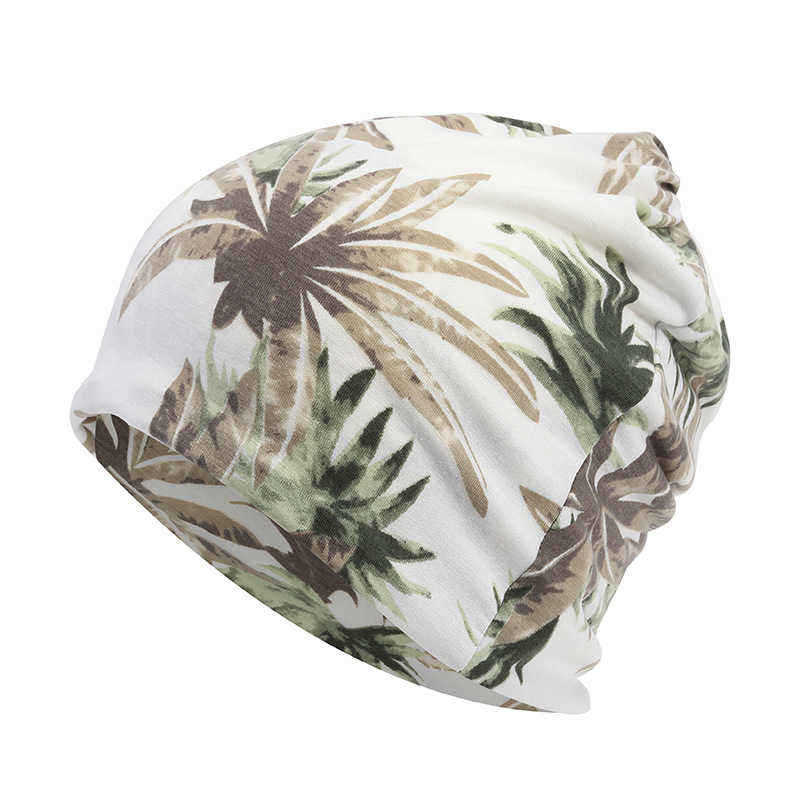 Unisex-Multipurpose-Tree-Print-Cotton-Headpiece-Scarf-Cap-Soft-Warm-Beanie-1394448