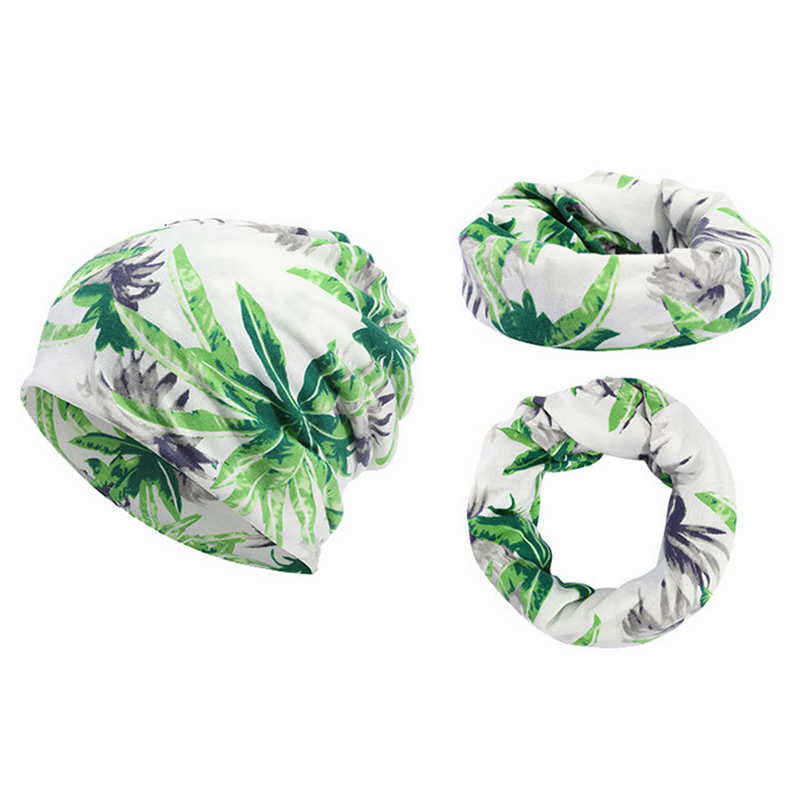 Unisex-Multipurpose-Tree-Print-Cotton-Headpiece-Scarf-Cap-Soft-Warm-Beanie-1394448