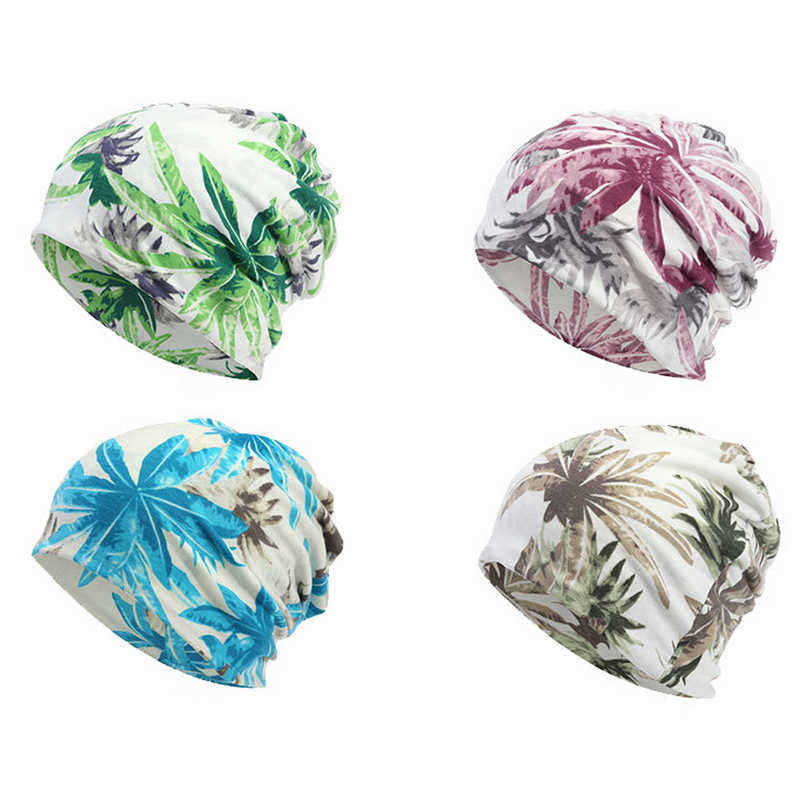 Unisex-Multipurpose-Tree-Print-Cotton-Headpiece-Scarf-Cap-Soft-Warm-Beanie-1394448