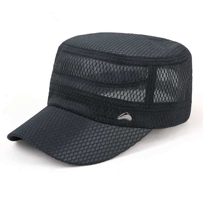 Unisex-Outdoor-Fishing-Hat-Sun-Visor-Sun-Flat-Hats-Breathable-Mesh-Flat-Cap-Military-Cap-1447962