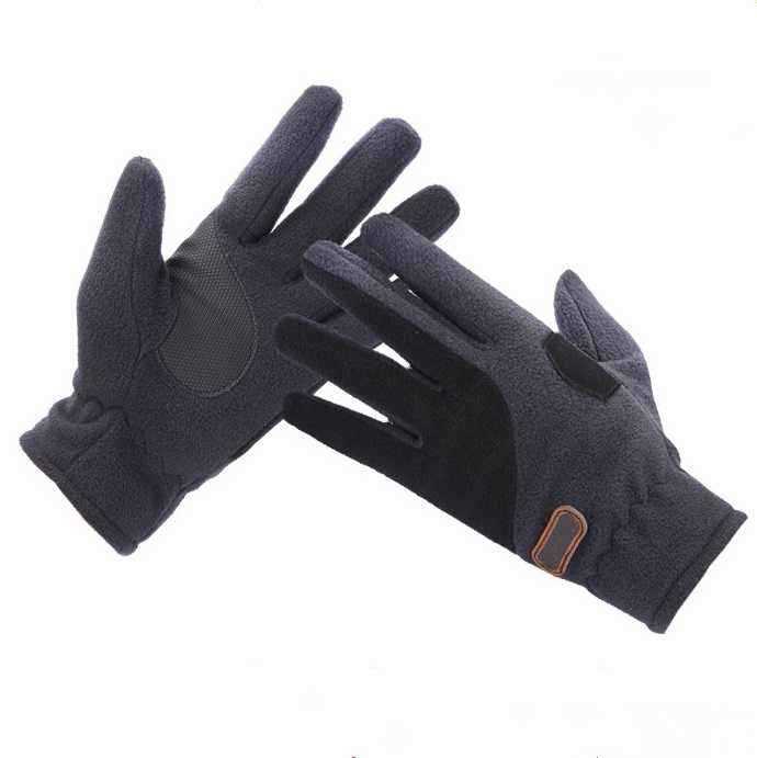 Unisex-Thermal-Fleece-Driving-Golves-Outdooors-Sports-Cycling-Screen-Touch-Adjustable-Mittens-1097903