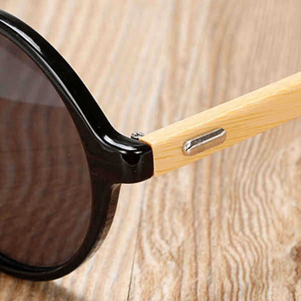 Unisex-Vintage-Retro-Round-UV400-Sunglasses-Handmade-Bamboo-Leg-Shades-Eyewear-Glasses-1134045