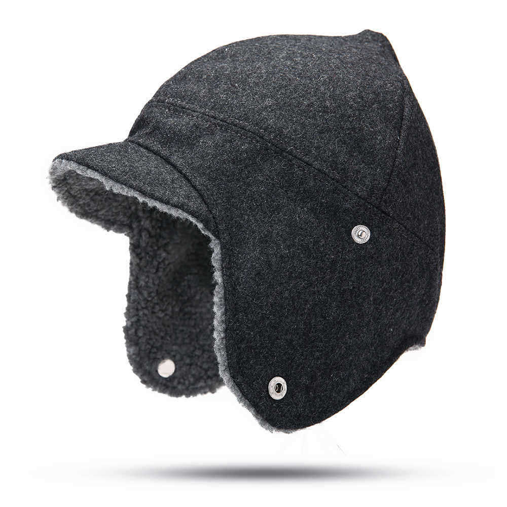 Unisex-Warm-Knight-Hat-Faux-Suede-Lambswool-Lining-Earmuffs-Trapper-Hat-1373240