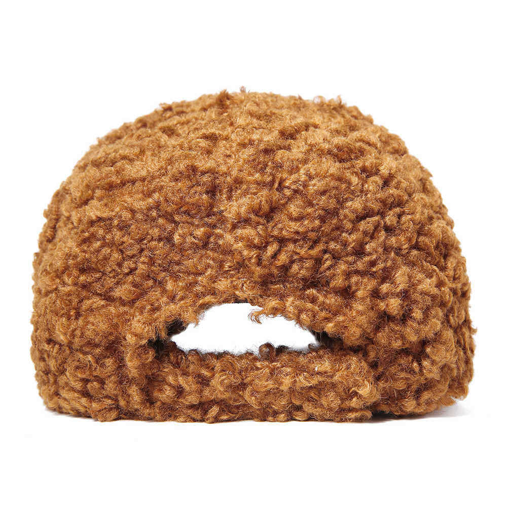 Unisex-Warm-Plush-Adjustable-Teddy-Poodle-Animal-Hat-Baseball-Cap-1406424