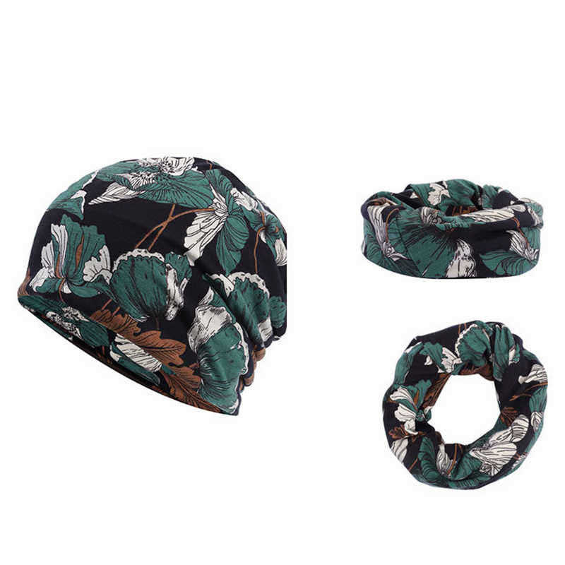 Unisex-Windproof-Earmuffs-Pile-Cap-Multi-purpose-Cotton-Beanie-Scarf-Ponytail-Band-1394677