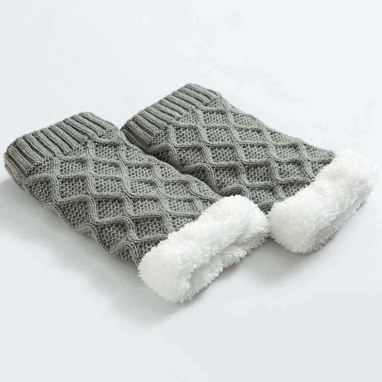 Unisex-Winter-Leg-Warmer-Thicken-Fleece-Liner-Knit-Knee-Pads-Warm-Diamond-Tube-Socks-Boots-Deco-1377864