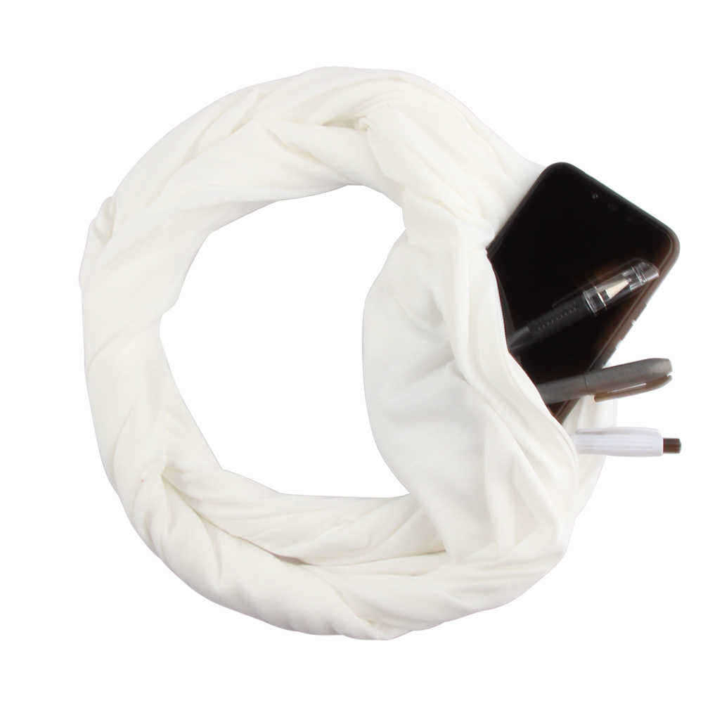 Unisex-Winter-Multipurpose-Vintage-Scarf-With-Zipper-Pocket-Portable-Cotton-Soft-Infinity-Scarf-1379817