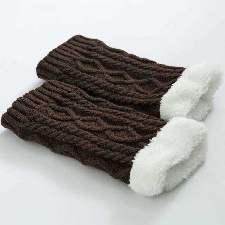 Unisex-Winter-Plus-Velvet-Knitting-Knee-Ankle-Calf-Warmer-Pads-Wool-Warm-Boots-Deco-Skirt-Tube-Socks-1377079