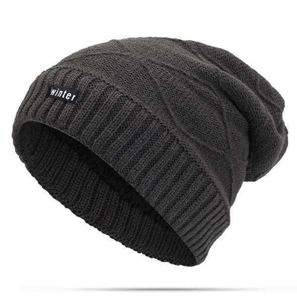 Unisex-Winter-Warm-Thickened-Velvet-Liner-Knitted-Hat-Outdoor-Casual-Baggy-Beanie-Cap-1216706