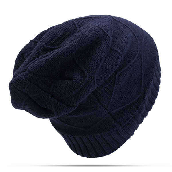 Unisex-Winter-Warm-Thickened-Velvet-Liner-Knitted-Hat-Outdoor-Casual-Baggy-Beanie-Cap-1216706