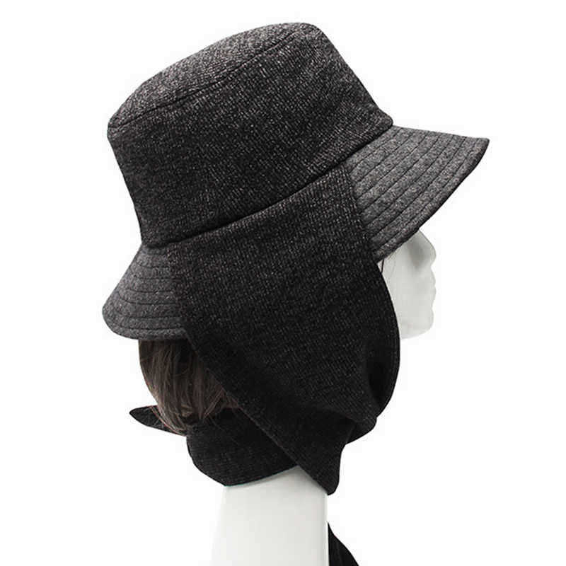 Unisex-Winter-Wool-Warm-Scarf-Fisherman-Hat-Outdoor-Fashion-Ear-Protective-Bucket-Cap-1381307