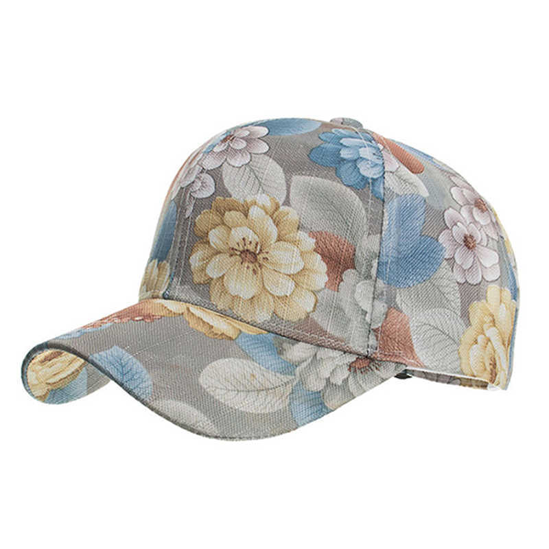 Vintage-Men-Women-Floral-Baseball-Cap-Outdoor-Leisure-Adjustable-Peaked-Dad-Hat-1339309