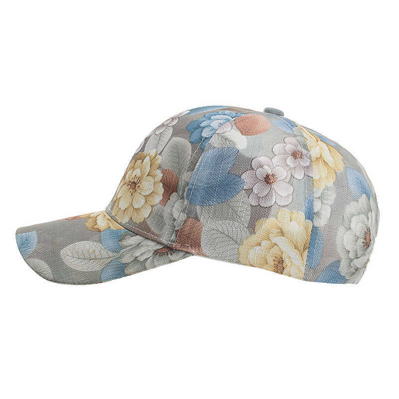 Vintage-Men-Women-Floral-Baseball-Cap-Outdoor-Leisure-Adjustable-Peaked-Dad-Hat-1339309