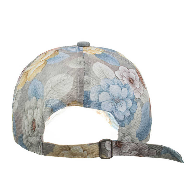 Vintage-Men-Women-Floral-Baseball-Cap-Outdoor-Leisure-Adjustable-Peaked-Dad-Hat-1339309