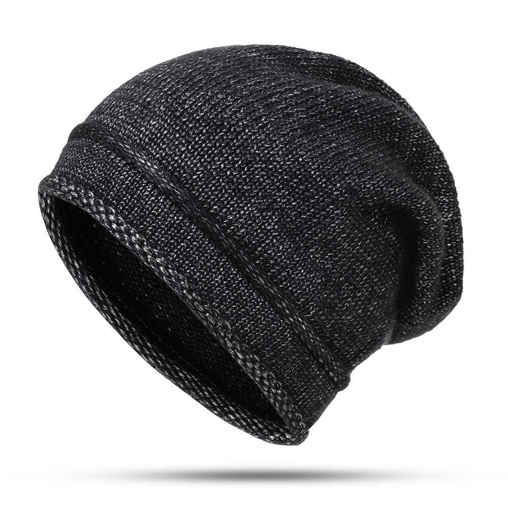 Vintage-Winter-Thicken-Knit-Beanie-Hat-Men-Women-Earmuffs-Ski-Flexible-Skull-Cap-1387457