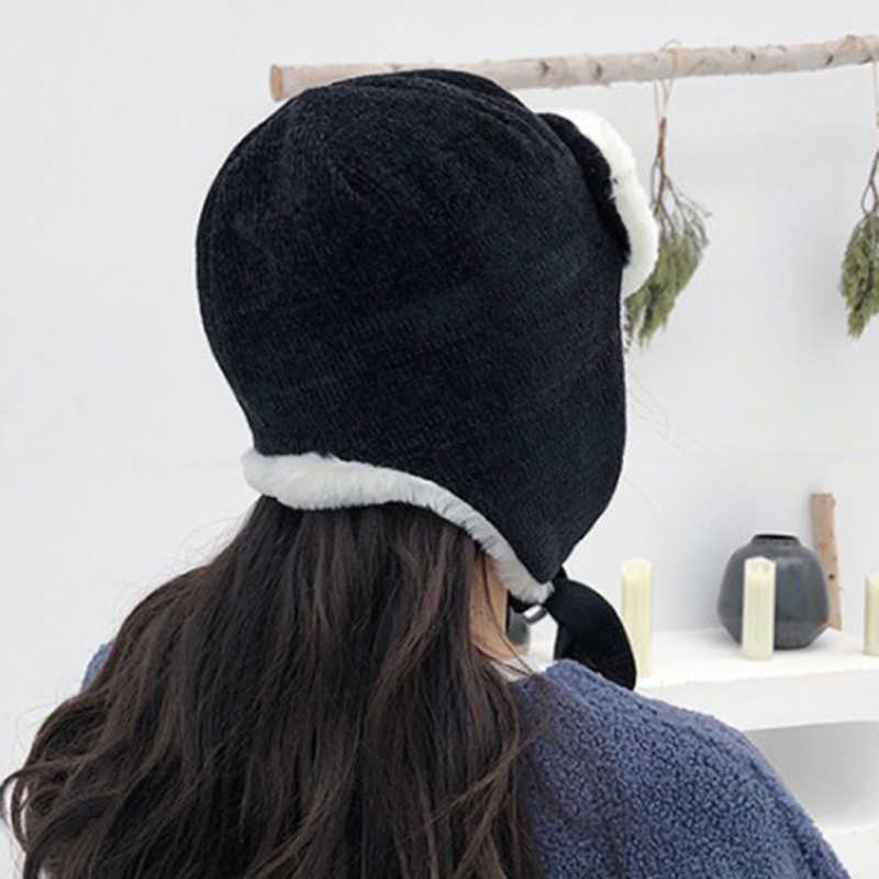 Vintage-Women-Winter-Warm-Plush-Earmuffs-Trapper-Hat-Outdoor-Thicken-Ski-Trooper-Cap-1386018