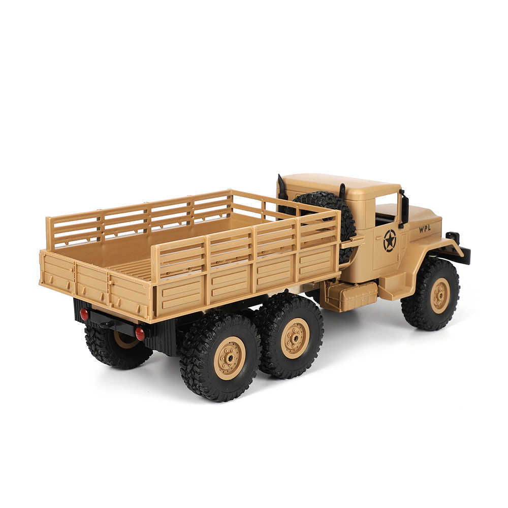 WPL-B16-116-24G-6WD-Military-Truck-Crawler-Off-Road-RC-Car-With-Light-RTR-1291064