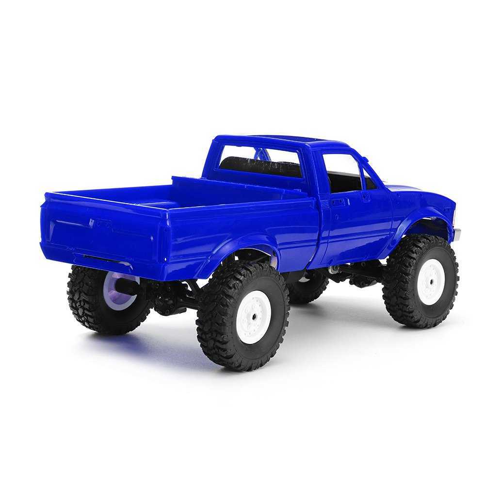 WPL-C24-116-Kit-4WD-24G-Military-Truck-Buggy-Crawler-Off-Road-RC-Car-2CH-Toy-1291830