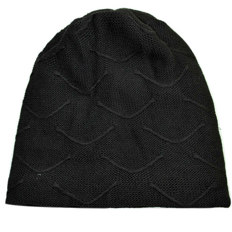 Winter-Double-Layer-Plus-Velvet-Knit-Beanie-Hat-Outdoor-Earmuffs-Ski-Skull-Cap-1341934