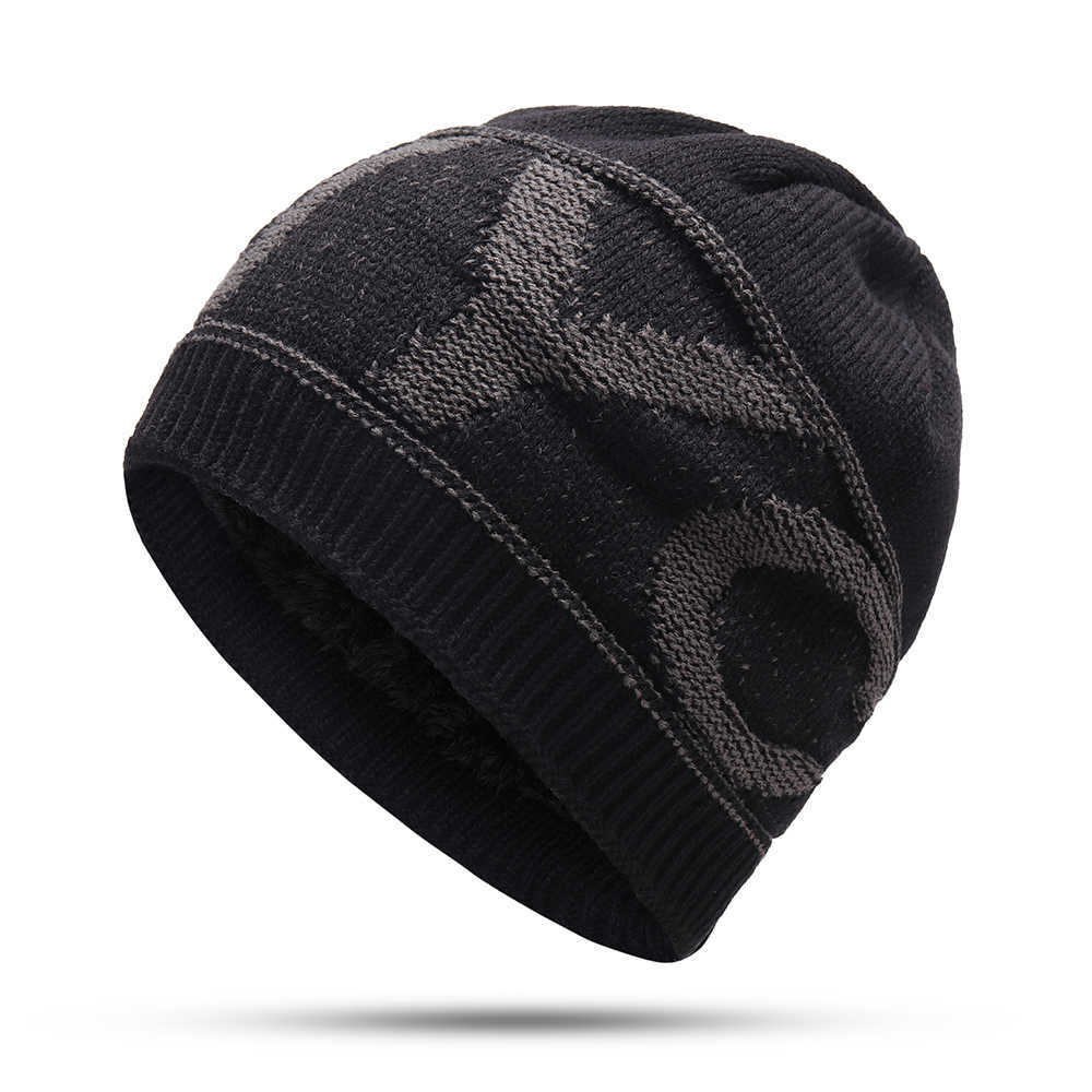 Winter-Ski-Thicken-Plush-Earmuffs-Knit-Beanie-Cap-Outdoor-Windproof-Skullcap-1367609