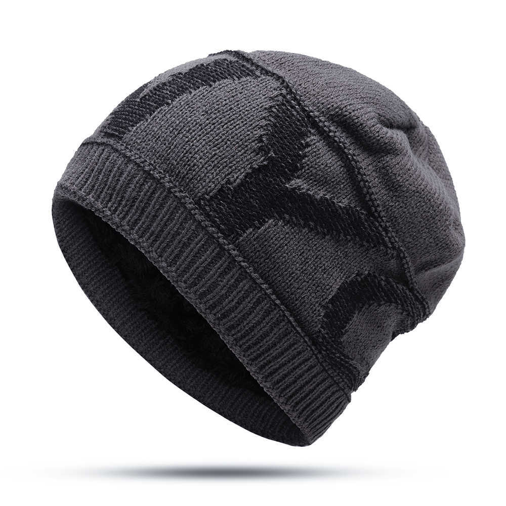 Winter-Ski-Thicken-Plush-Earmuffs-Knit-Beanie-Cap-Outdoor-Windproof-Skullcap-1367609