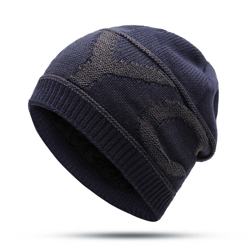 Winter-Ski-Thicken-Plush-Earmuffs-Knit-Beanie-Cap-Outdoor-Windproof-Skullcap-1367609