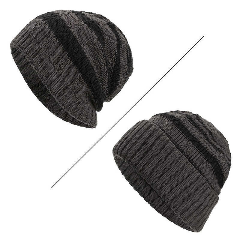 Winter-Stripe-Coral-Fleece-Double-Layers-Beanie-Caps-Outdoor-Thicken-Knitted-Hat-for-Men-Women-1344199