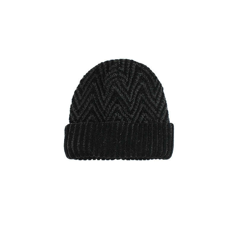 Winter-Thicken-Plus-Velvet-Beanie-Caps-with-Scarf-Set-Warm-Double-Layers-Knitted-Hat-1351637