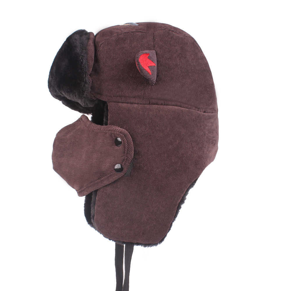 Winter-Windproof--Thicken-Plus-Velvet-Trapper-Hat-with-Flap-Mask-for-Men-Outdoor-Skiing-Sport-1351460