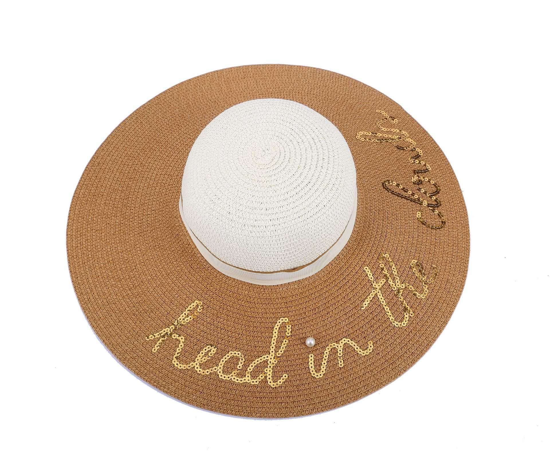 Woman-Letter-Embroidered-Two-color-Stitching-Big-Brim-Seanside-Straw-Hat-1509280