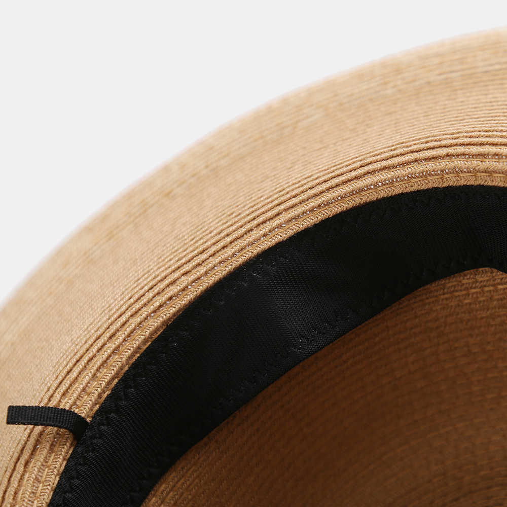 Woman-Solid-Color-Cotton-With-Linen-Bow-Travel-Holiday-Sun-Seaside-Hat-1509274