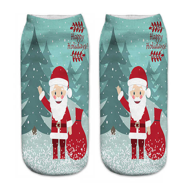 Women-3D-Print-Cute-Santa-Claus-Ankle-Socks-Casual-Low-Cut-Christmas-Socks-1214763