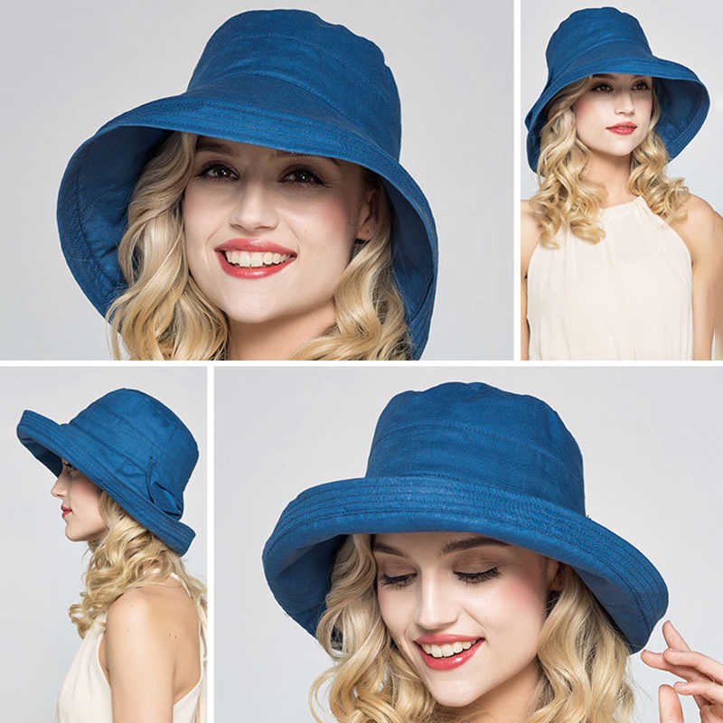 Women-Adjustable-Cotton-And-Linen-Rolling-Floppy-Hat-Sunshade-Sun-Screen-Seaside-Hat-Anti-UV-Bucket--1445036