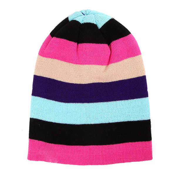 Women-Beanies-Striped-Rainbow-Colors-Hat-Cotton-Knitted-Hats-Soft-Beanie-Gorro-Cap-1131263