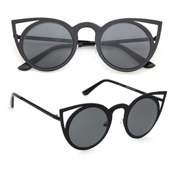 Women-Cat-Eye-Mirror-Colorful-Lens-Sun-Glassess-Vintage--Eyewear-1156479