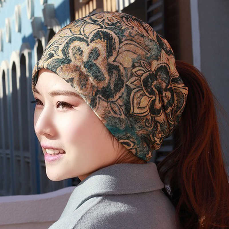 Women-Cotton-Breathable-Thin-Casual-Beanie-Cap-Vintage-Earmuffs-Flexible-Bonnet-1436347