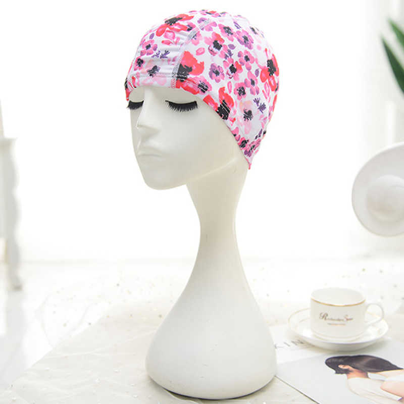 Women-Cotton-High-Elasticity-Swimming-Cap-Oversized-Breathable-Letter-Earmuffs-Turban-Hat-1325922