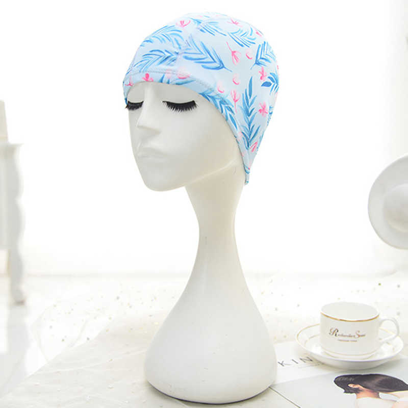 Women-Cotton-High-Elasticity-Swimming-Cap-Oversized-Breathable-Letter-Earmuffs-Turban-Hat-1325922