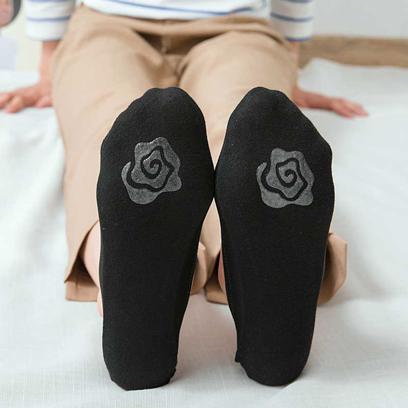 Women-Cotton-Hollow-Out-Invisible-Breathable-Low-Cut-Socks-Non-Skid-Sock-1303640